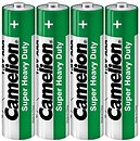 Фото Camelion R03 1.5V AAA Super Heavy Duty Green 4 шт (C-10100403)