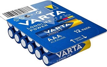 Фото Varta AAA Alkaline 12 шт LongLife Power (4008496808687)