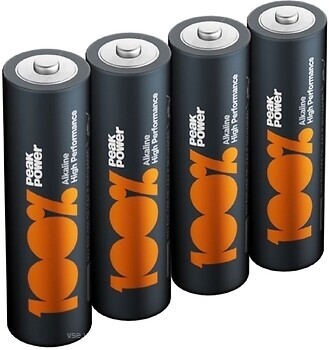 Фото 100% PeakPower LR6 4 шт (PP15A-U4)