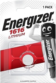Фото Energizer CR1616 3V 1 шт