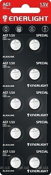 Фото Enerlight Special Alkaline AG1 (LR60, LR621/364) 10 шт (40100110)