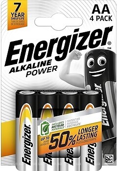 Фото Energizer Power Alkaline AA/LR06 4 шт