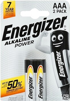 Фото Energizer Power Alkaline AAA/LR03 2 шт