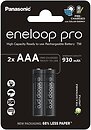 Фото Panasonic AAA Eneloop Pro 930 mAh Ni-Mh 2 шт (BK-4HCDE/2CP)