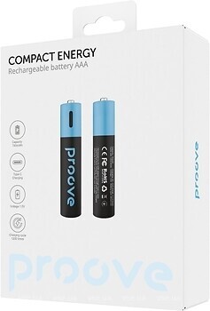 Фото Proove Compact Energy 740 mAh AAA 2 шт (RBCE75010008)