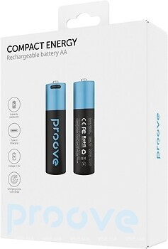Фото Proove Compact Energy 2400 mAh AA 2 шт (RBCE26010008)