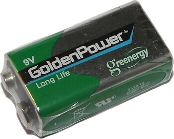 Фото Golden Power Long Life 6F22 9V 1 шт