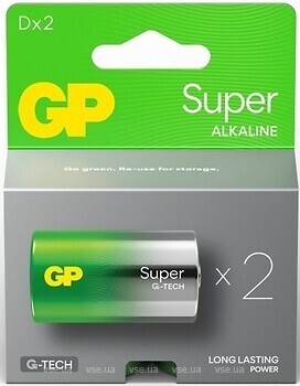 Фото GP Batteries Super Alkaline 1.5V 13A21-SB2 2 шт (ЦБ-0066297)