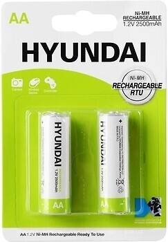 Фото Hyundai HR6 2500 mAh 2 шт
