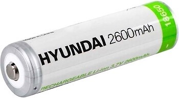 Фото Hyundai 18650 Li-Ion 2600 mAh 1 шт