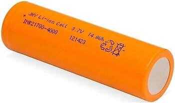 Фото JHY 21700 Li-Ion 4000 mAh 3.7V 40A 1 шт (INR21700-4000)