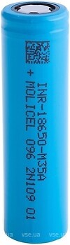 Фото Molicel 18650 10A 3500 mAh 1 шт (INR-18650-M35A)