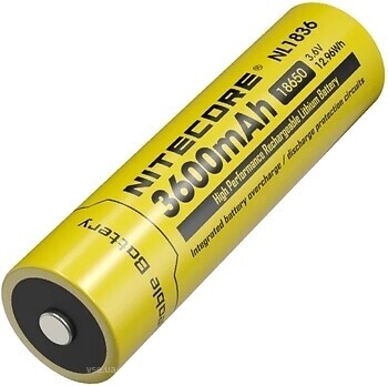 Фото NiteCore NL1836 3600 mAh 1 шт (6-1514)