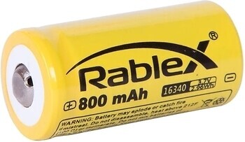 Фото Rablex 16340 3.7V 800 mAh 1 шт