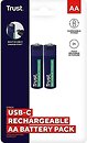 Фото Trust USB-C AA 1700 mAh Blue 2 шт (25584)