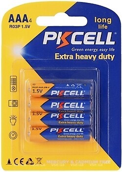 Фото PKCELL Extra Heavy Duty AAA/R03P 4 шт