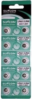 Фото Suncom AG1 LR621 10 шт