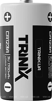 Фото Trinix CR123A 3V LiMnO2 1700 mAh 1 шт (28-00033)