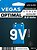 Фото Vegas Optimal 9V 6LR61 1 шт (V6LR-61BL1-OP)