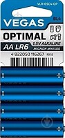 Фото Vegas Optimal AA 4 шт (VVLR-6SC4-OP)