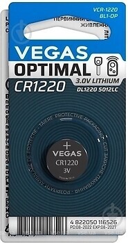 Фото Vegas Optimal CR1220 1 шт (VCR-1220BL1-OP)