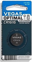 Фото Vegas Optimal CR1616 1 шт (VCR-1616BL1-OP)