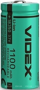 Фото Videx 18350 1100 mAh 1 шт (28484)