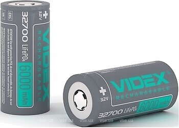 Фото Videx LiFePO4 32700 6000 mAh 1 шт (27590)