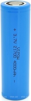 Фото Vipow 21700 Li-Ion 4000 mAh 3.7V 1 шт
