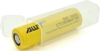 Фото AWT IMR18650 2500mAh 3.7V 2 шт