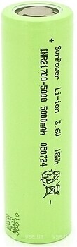 Фото SunPower 21700 Li-Ion 5000 mAh 20A 1 шт