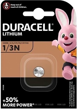 Фото Duracell 1/3N 1 шт