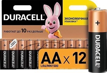 Фото Duracell Duralock Basic AA/LR6 12 шт