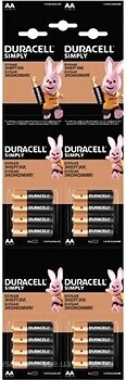 Фото Duracell Simply AA/LR6 16 шт