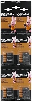 Фото Duracell AAA/LR03 Simply 16 шт