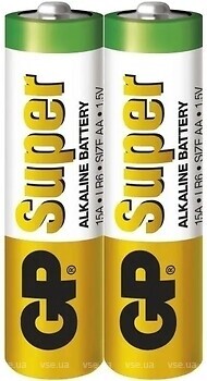 Фото GP Batteries AA LR6 Super Alkaline 15A-S2 40 шт