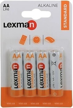 Фото Lexman AA/LR6 4 шт (952136)