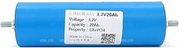 Фото LiitoKala 40135 20000 mAh LiFePo4 100A 1 шт (40AL20)