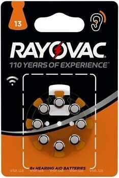 Фото Rayovac №13 8 шт