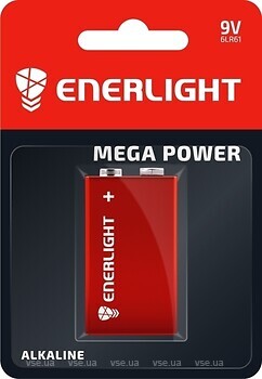 Фото Enerlight Mega Power 6LR61 1 шт (90220101)