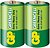 Фото GP Batteries Greencell 14G-S2 R14 C (24/480) 2 шт (ЦБ-0064943)