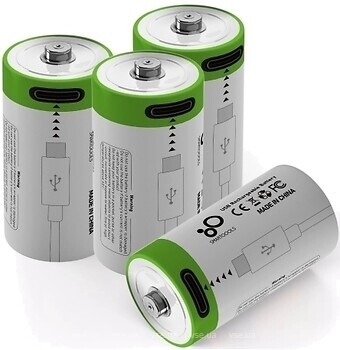 Фото Smartoools CR123 Cell 3.7V CR123A Type-C 700 mAh 2 шт