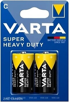 Фото Varta Super Heavy Duty C 2 шт