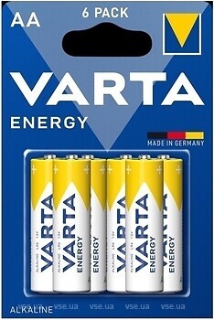 Фото Varta Energy AA 6 шт