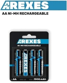 Фото Arexes AA 1500 mAh 1.2V Ni-Mh 1 шт