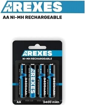 Фото Arexes AA 3400 mAh 1.2V Ni-Mh 1 шт
