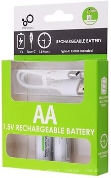 Фото Smartools AA 1.5V 2600 mWh Type-C 2 шт