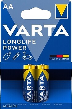 Фото Varta LongLife Power AA Alkaline 2 шт