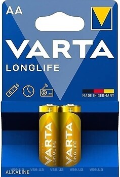 Фото Varta LongLife AA Alkaline 2 шт