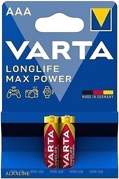 Фото Varta LongLife Max Power AAA Alkaline 5+3 шт